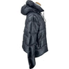 モンクレール MONCLER SERITTES ダウンジャケット ブラック ナイロン レディース ダウンジャケット