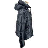 モンクレール MONCLER SERITTES ダウンジャケット ブラック ナイロン レディース ダウンジャケット