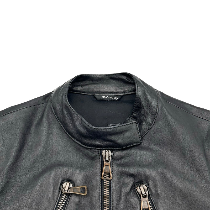 マルタンマルジェラ Martin Margiela 八の字レザーライダース