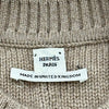 エルメス HERMES セリエボタンカシミヤニットカーディガン ベージュ カシミヤ レディース カーディガン