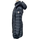モンクレール MONCLER HERMINE ダウンジャケット ブラック ナイロン レディース ダウンジャケット
