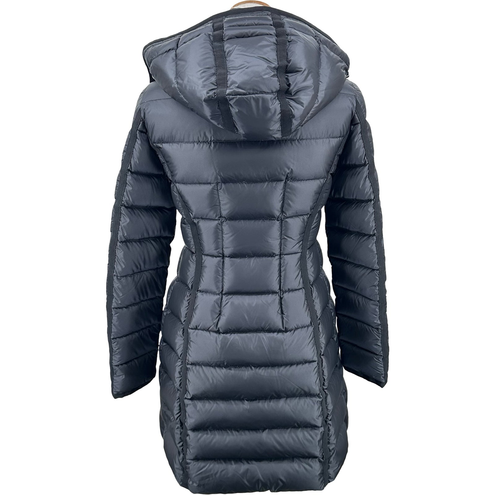 モンクレール MONCLER HERMINE ダウンジャケット ブラック ナイロン