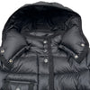 モンクレール MONCLER HERMINE ダウンジャケット ブラック ナイロン レディース ダウンジャケット
