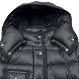 モンクレール MONCLER HERMINE ダウンジャケット ブラック ナイロン レディース ダウンジャケット