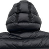 モンクレール MONCLER HERMINE ダウンジャケット ブラック ナイロン レディース ダウンジャケット
