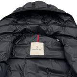 モンクレール MONCLER HERMINE ダウンジャケット ブラック ナイロン レディース ダウンジャケット