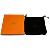 エルメス HERMES アミュレットラッカーGM カヴァリエネックレス ブラウン/ゴールド バッファローホーン/メタル アクセサリー