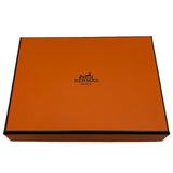エルメス HERMES ニューHパッサンコンパクト W刻印 ブラック シルバー金具 エプソン レディース 二つ折り財布