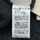 エルメス HERMES セリエボタンカシミヤニットカーディガン グレー カシミヤ レディース カーディガン
