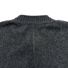 エルメス HERMES セリエボタンカシミヤニットカーディガン グレー カシミヤ レディース カーディガン