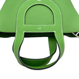 エルメス HERMES インザループ18 W刻印 ヴェールユッカ シルバー金具 トリヨン/スイフト レディース ハンドバッグ