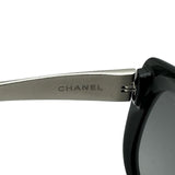 シャネル CHANEL ココマークサングラス 5347-A ブラック シルバー金具 プラスチック レディース サングラス