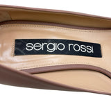 セルジオ・ロッシ sergiorossi sr1 レザーパンプス ピンク レザー レディース パンプス