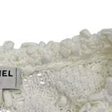 シャネル CHANEL ココマークボタンコットンニットカーディガン P79133 ホワイト コットン レディース カーディガン