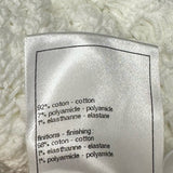 シャネル CHANEL ココマークボタンコットンニットカーディガン P79133 ホワイト コットン レディース カーディガン