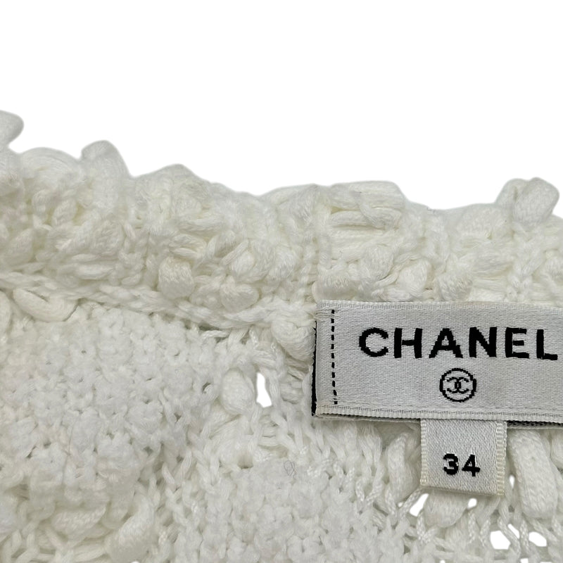 シャネル CHANEL ココマークボタンコットンニットカーディガン P79133