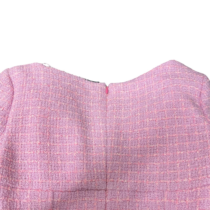 シャネル CHANEL ココマークツイードミニワンピース P80327 ピンク