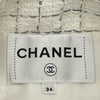 シャネル CHANEL マドモアゼルボタンツイードジャケット P79364 ホワイト ツイード レディース その他アウター