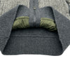 モンクレール MONCLER ヘリンボーンニットジャケット グレー ウール レディース ミリタリージャケット