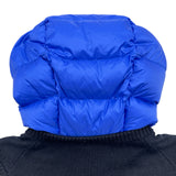 モンクレール MONCLER ダウン切替ニットベスト ネイビー ウール レディース ベスト