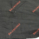 バレンシアガ BALENCIAGA ロゴ総柄長袖シャツ 534333 ブラック コットン メンズ 長袖シャツ