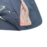 THOM BROWNE NEW YORK 4Bar フーディーレイヤードジャケット MJT069E ネイビー コットン メンズ その他アウター