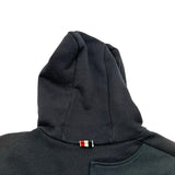 THOM BROWNE NEW YORK 4Bar フーディーレイヤードジャケット MJT069E ネイビー コットン メンズ その他アウター