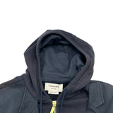 THOM BROWNE NEW YORK 4Bar フーディーレイヤードジャケット MJT069E ネイビー コットン メンズ その他アウター