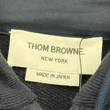 THOM BROWNE NEW YORK 4Bar フーディーレイヤードジャケット MJT069E ネイビー コットン メンズ その他アウター