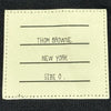 THOM BROWNE NEW YORK 4Bar フーディーレイヤードジャケット MJT069E ネイビー コットン メンズ その他アウター