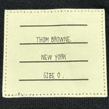 THOM BROWNE NEW YORK 4Bar フーディーレイヤードジャケット MJT069E ネイビー コットン メンズ その他アウター