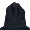 ヨウジヤマモト YOHJI YAMAMOTO POUR x NEW ERA ロゴ刺繡プルオーバーパーカー HK-T16-075 ブラック コットン メンズ パーカー