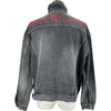 バレンシアガ BALENCIAGA バックロゴデニムジャケット 557388 グレー デニム メンズ デニムジャケット