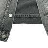 バレンシアガ BALENCIAGA バックロゴデニムジャケット 557388 グレー デニム メンズ デニムジャケット