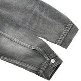バレンシアガ BALENCIAGA バックロゴデニムジャケット 557388 グレー デニム メンズ デニムジャケット