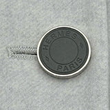 エルメス HERMES セリエボタンカシミヤショートジャケット H6E0102DA グレー カシミヤ レディース その他アウター