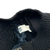 モンクレール MONCLER ダウン切替ニットカーディガン ブラック ナイロン レディース カーディガン
