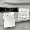 フォクシー FOXEY GOLDEN BLOOM ニットカーディガン 43439 ブルー コットン レディース カーディガン