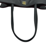 シャネル CHANEL ココマークショッピングバッグ AS6590 ブラック ゴールド金具 カーフスキン レディース トートバッグ