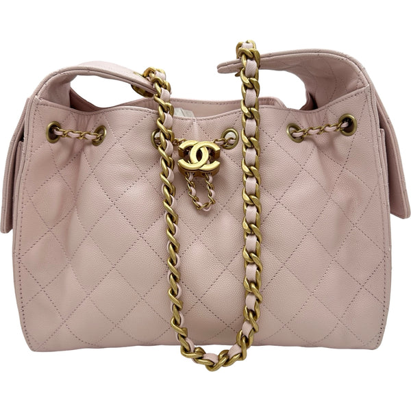 シャネル CHANEL CHANEL25 スモール AS5293 ピンク ゴールド金具