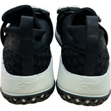ロジェ ヴィヴィエ ROGER VIVIER ヴィヴラン ビジューローカットスニーカー ブラック ファブリック レディース スニーカー