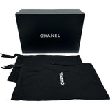 シャネル CHANEL ココマークリンゴヒールスリングバックシューズ G47469 ブラック レザー レディース パンプス