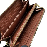 ルイ・ヴィトン LOUIS VUITTON ジッピーウォレット M42616 ブラウン モノグラムキャンバス レディース 長財布