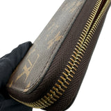 ルイ・ヴィトン LOUIS VUITTON ジッピーウォレット M42616 ブラウン モノグラムキャンバス レディース 長財布