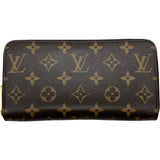 ルイ・ヴィトン LOUIS VUITTON ジッピーウォレット M42616 ブラウン モノグラムキャンバス レディース 長財布