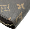 ルイ・ヴィトン LOUIS VUITTON ジッピーウォレット M42616 ブラウン モノグラムキャンバス レディース 長財布