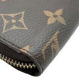 ルイ・ヴィトン LOUIS VUITTON ジッピーウォレット M42616 ブラウン モノグラムキャンバス レディース 長財布