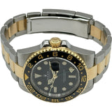 ロレックス ROLEX GMTマスター2 116713LN ブラック ゴールド/ステンレススチール 自動巻き メンズ 腕時計