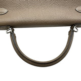 エルメス HERMES ケリー32 内縫い □N刻印 エトゥープ シルバー金具 トゴ レディース ショルダーバッグ