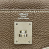 エルメス HERMES ケリー32 内縫い □N刻印 エトゥープ シルバー金具 トゴ レディース ショルダーバッグ